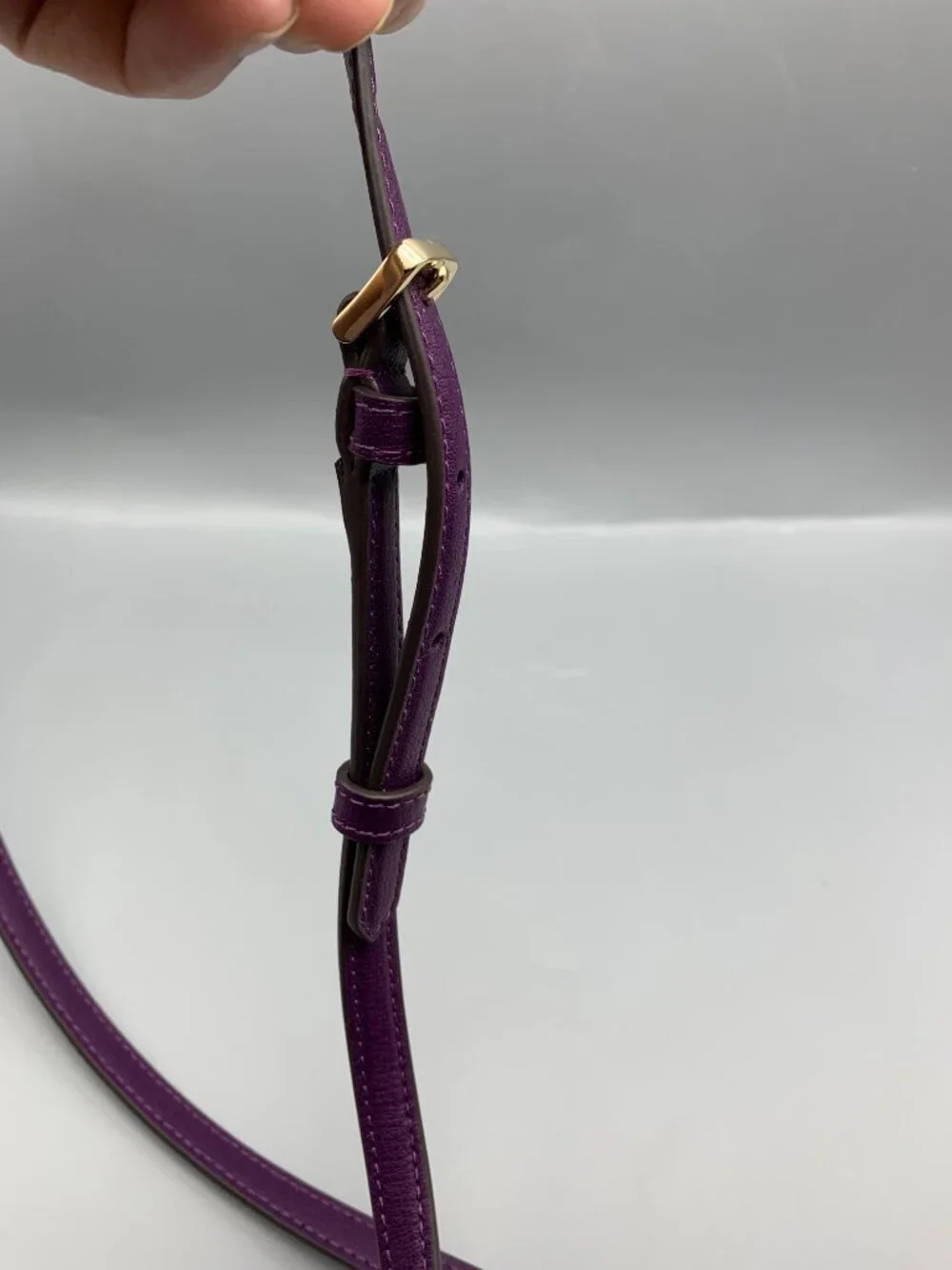 NEW Kate Spade New York Sienna Purple Crossbody Bag Purse with Gold Hardware